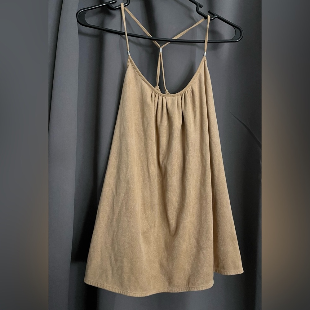 SOHO New York and Company Faux Suede tank